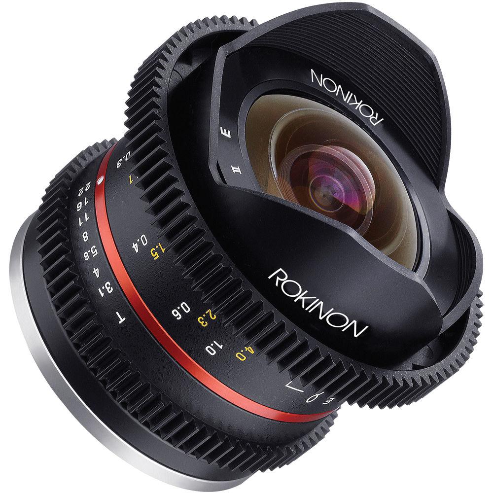 Rokinon 8mm T3.1 Cine UMC Fisheye II Lens for Fujifilm X Mount