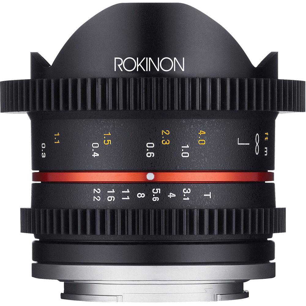 Rokinon 8mm T3.1 Cine UMC Fisheye II Lens for Fujifilm X Mount