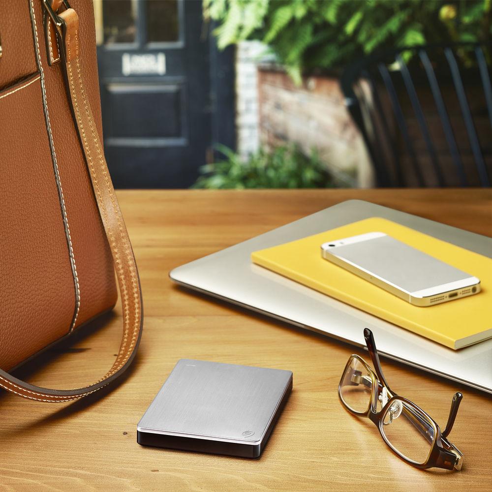 Seagate 1TB Backup Plus Slim USB 3.0 External Hard Drive for Mac