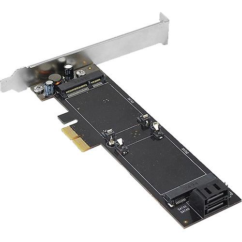 SIIG SATA III 6 Gb s 2i 2 mSATA SSD Hybrid PCIe 2.0 Host Controller