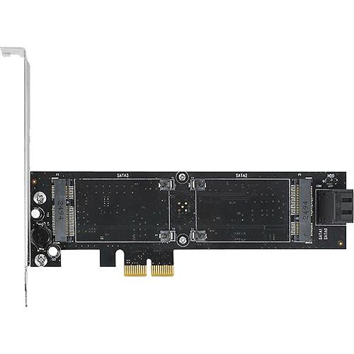 SIIG SATA III 6 Gb s 2i 2 mSATA SSD Hybrid PCIe 2.0 Host Controller