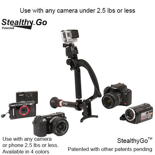 VariZoom StealthyGo Multi-Use Support & Stabilizer for GoPro Small Camera