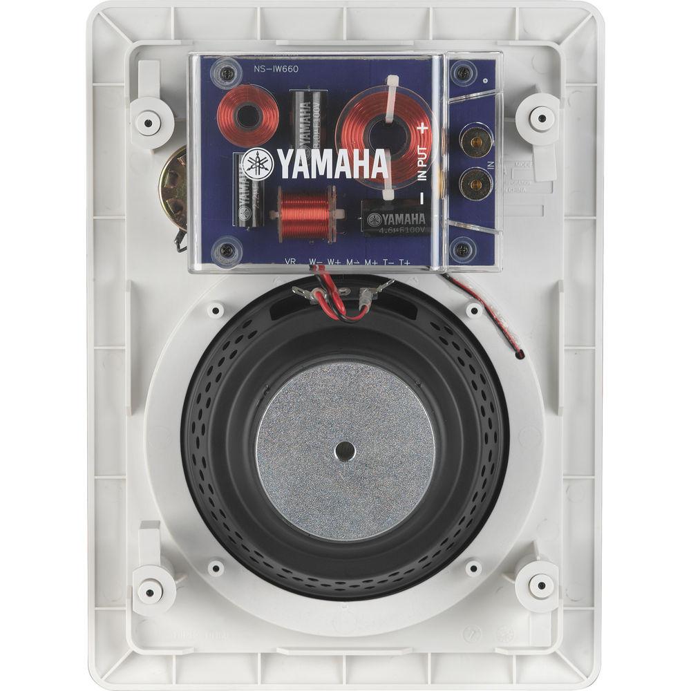 Yamaha NS-IW660 3-Way In-Wall Speaker System for Custom Professionals
