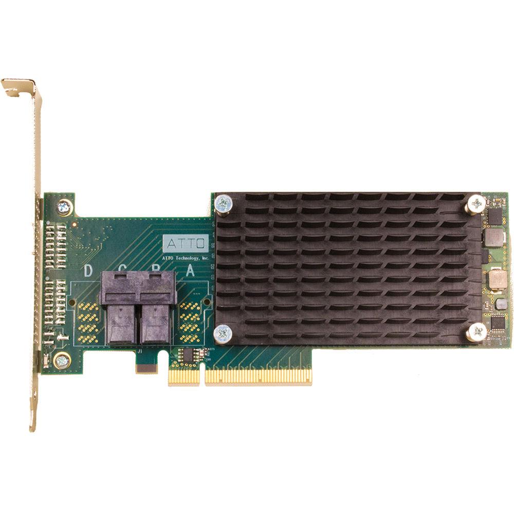 ATTO Technology ExpressSAS H1208 8-Port Internal 12 Gb s SAS to PCIe 3.0 HBA