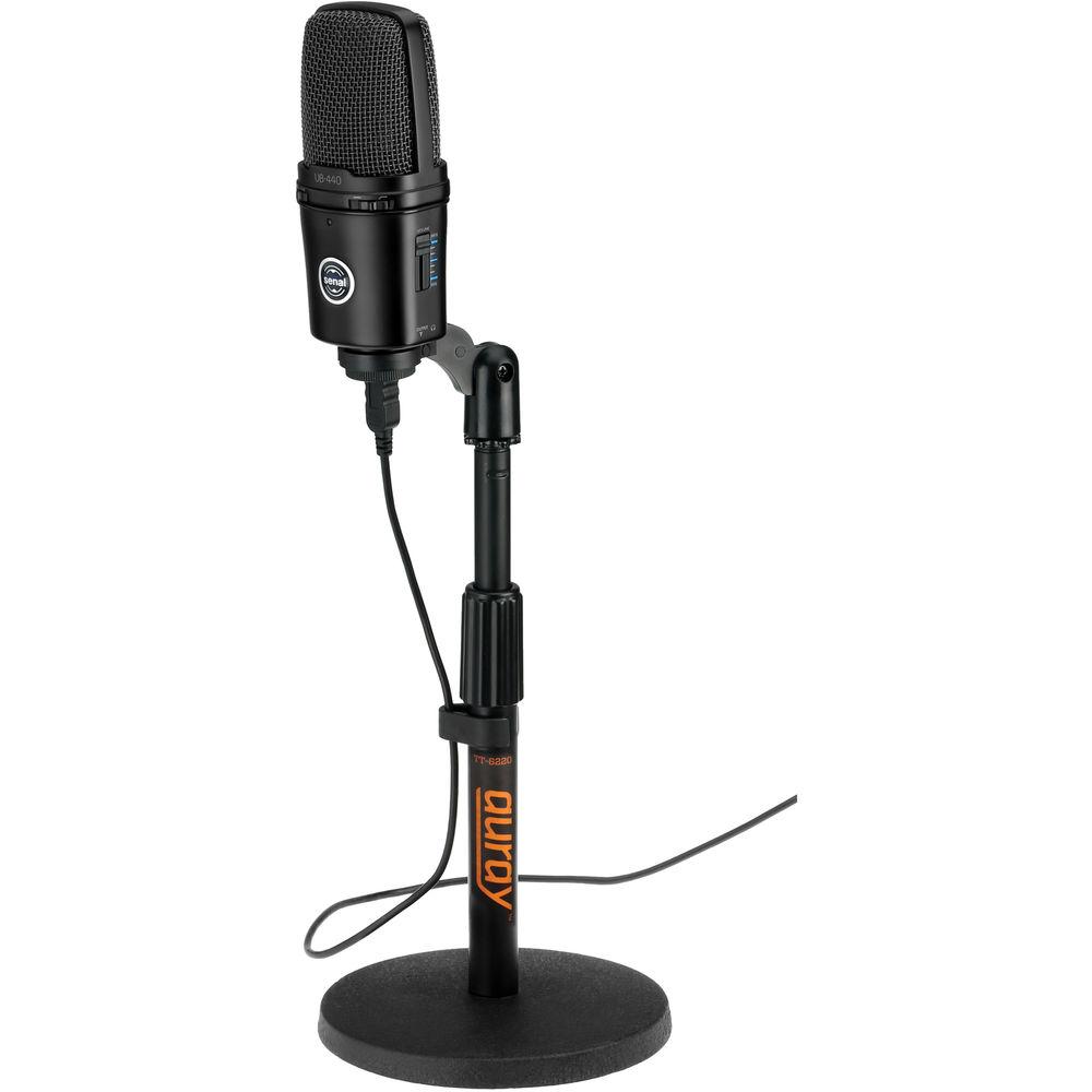 Auray TT-6220 Telescoping Tabletop Microphone Stand