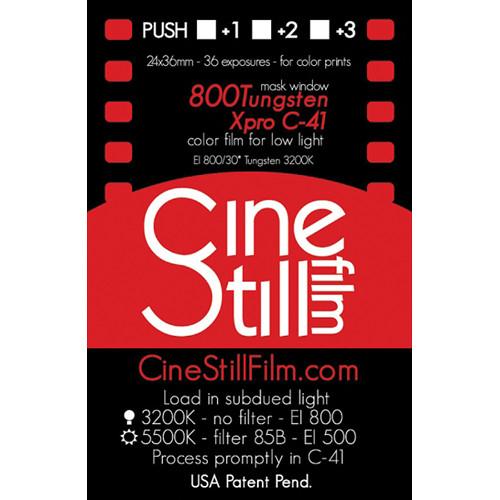 Cinestill 800Tungsten Xpro C-41 Color Negative Film