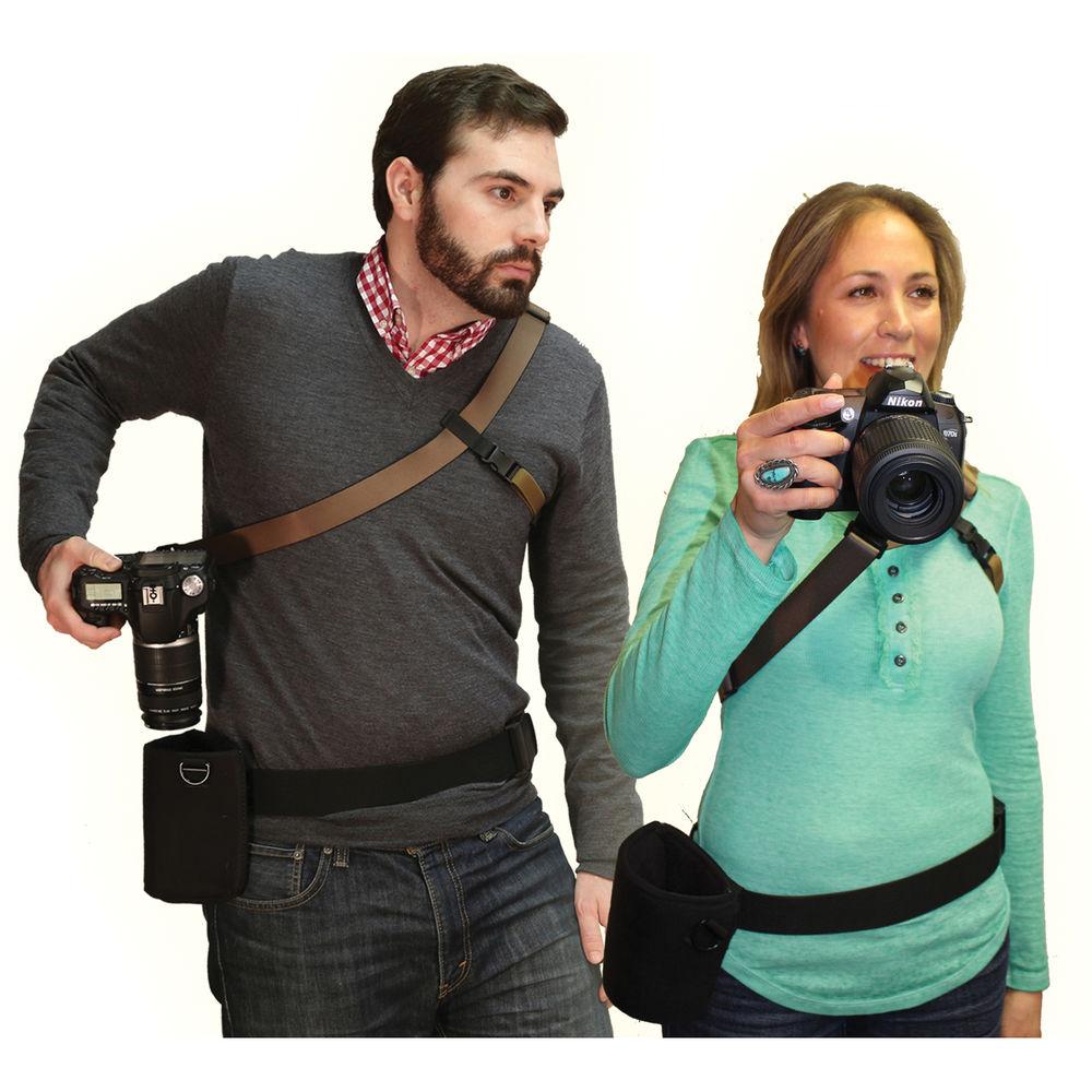 Crooked Horn Outfitters Crossback Sling and Holster System for DSLR Cameras