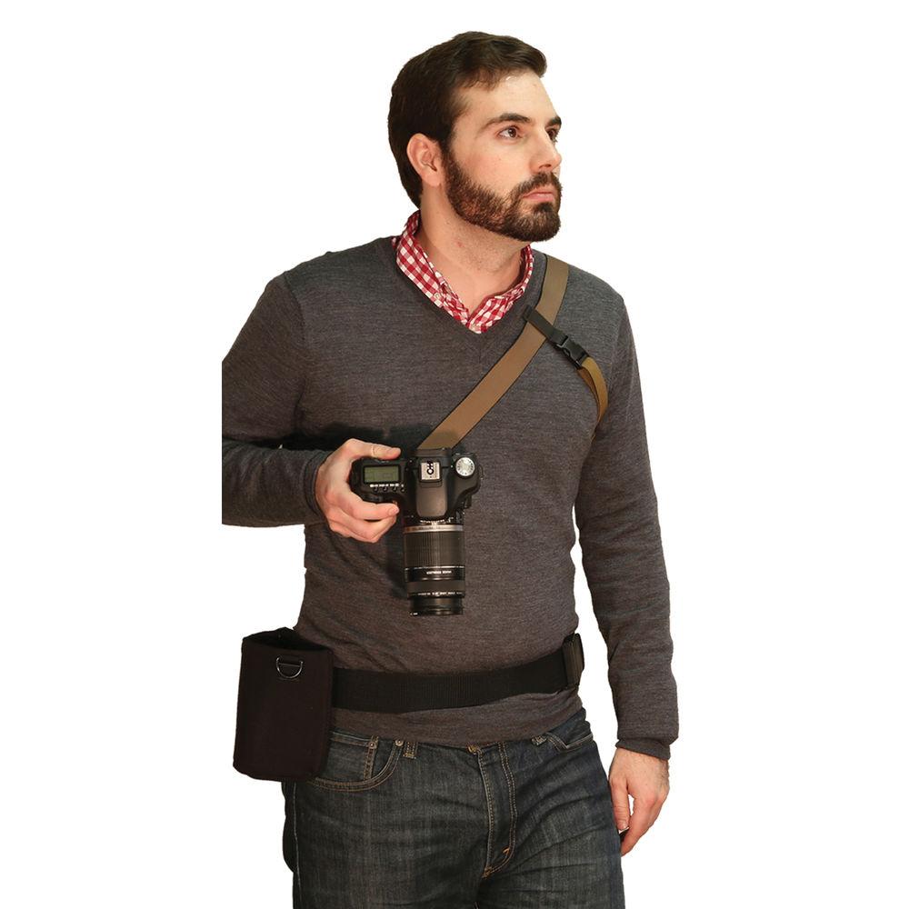 Crooked Horn Outfitters Crossback Sling and Holster System for DSLR Cameras