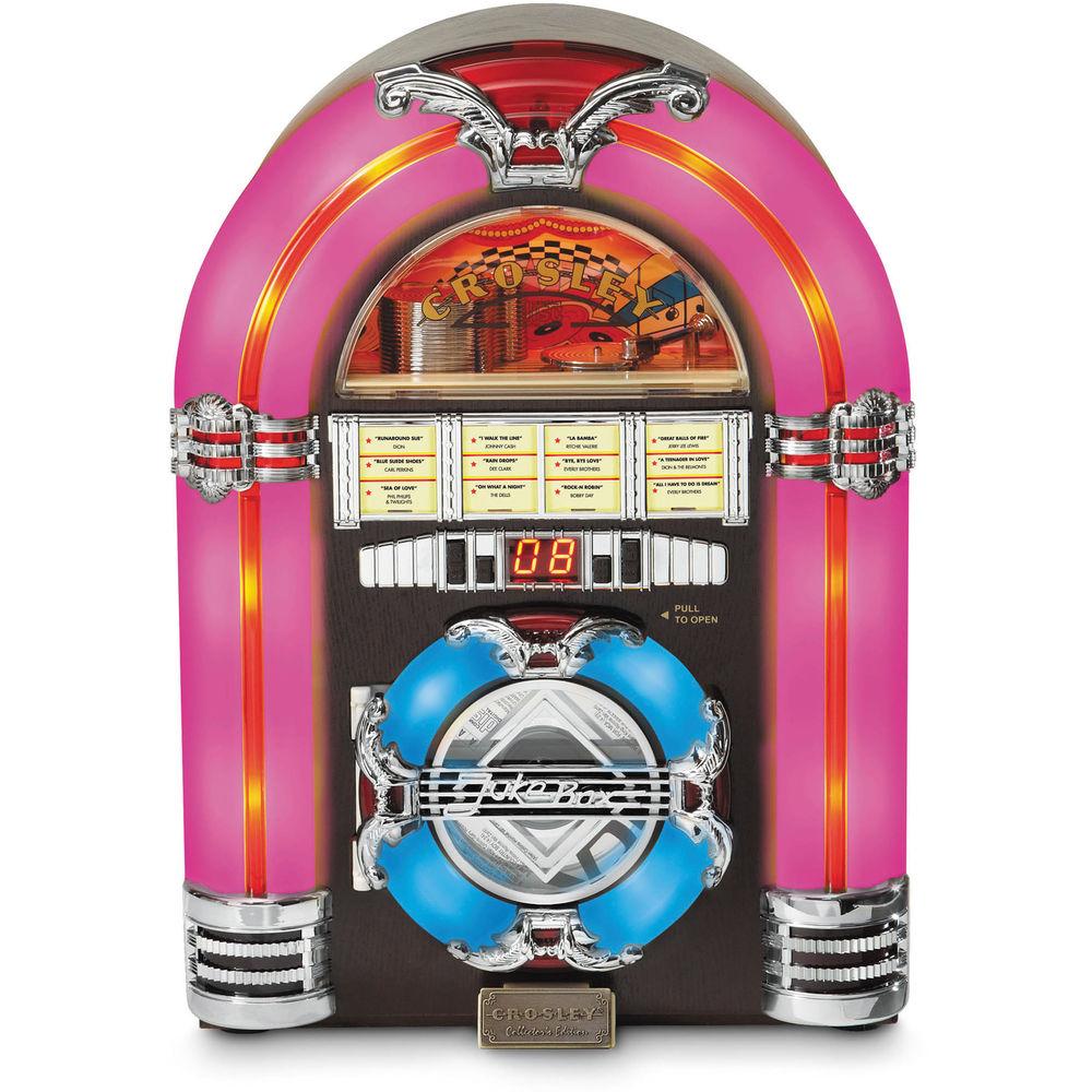Crosley Radio CR1101A-CH Jukebox CD with AM FM Radio