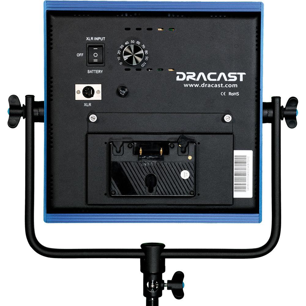 Dracast LED1000 Pro Daylight LED Light with Gold Mount Battery Plate