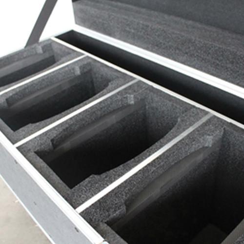 Elation Professional DRC Plat ZFX Pro Touring Quad Case for Platinum Wash Fixture
