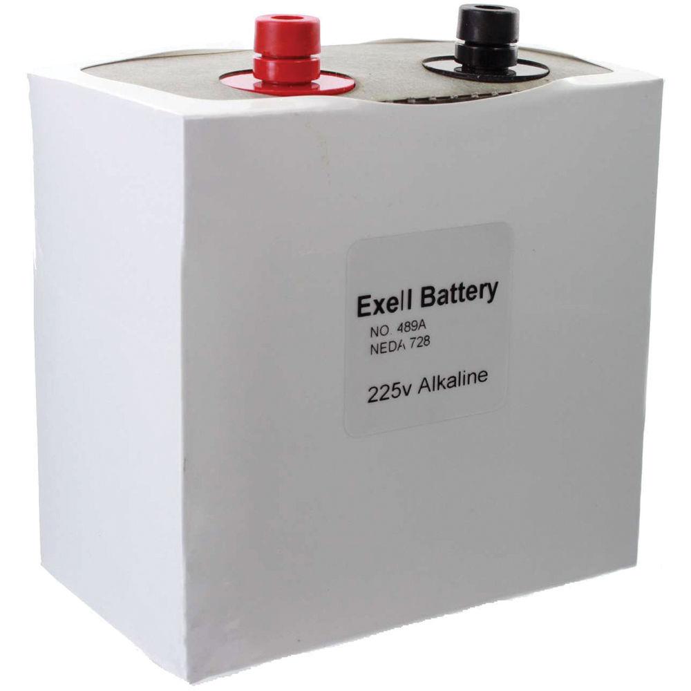 Exell Battery 489A 225V Alkaline Battery