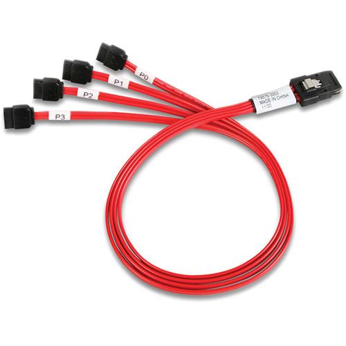 iStarUSA 4 SATA to Internal Mini SAS Cable
