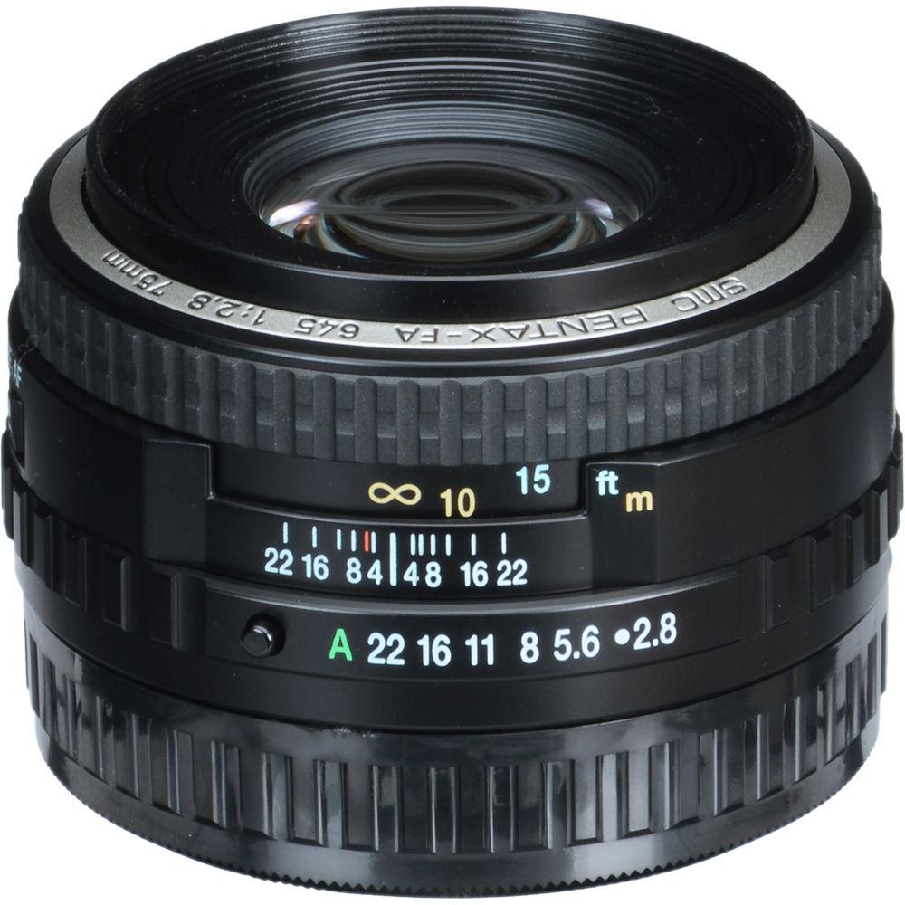 Pentax smc FA 75mm f 2.8 Lens