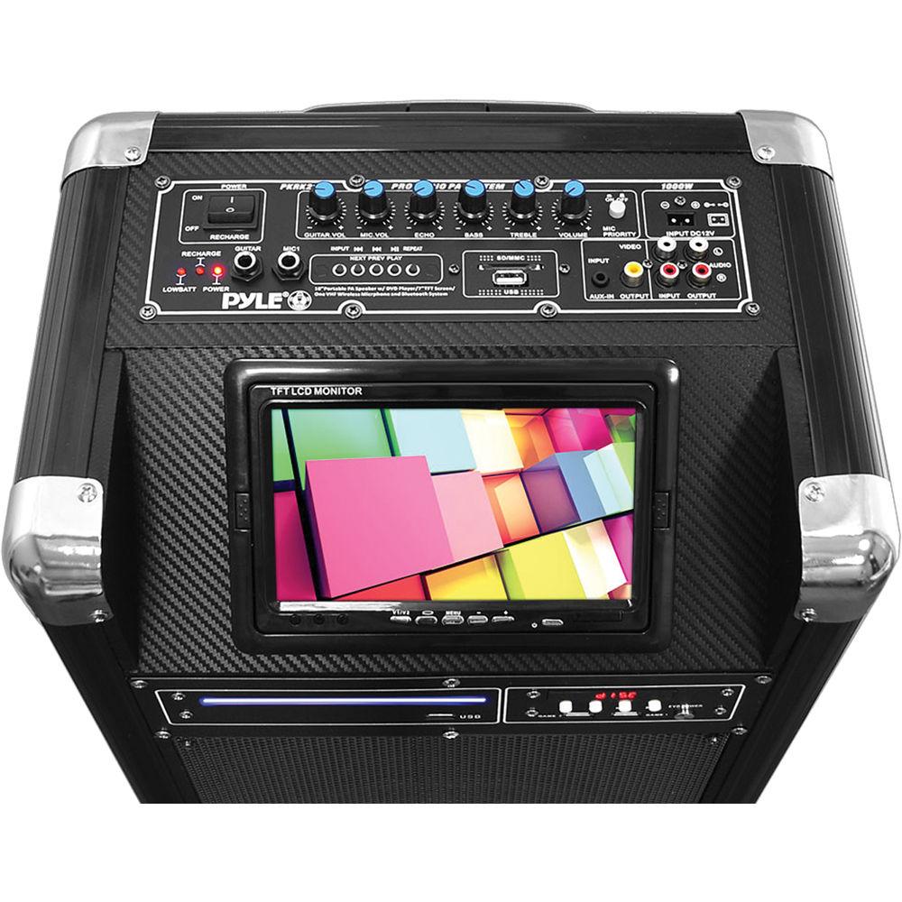 Pyle Pro PKRK10 10" 400 Watt Karaoke Vibe Portable PA Speaker