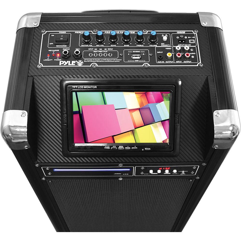 Pyle Pro PKRK210 10" 1000 Watt Karaoke Vibe Portable PA Speaker