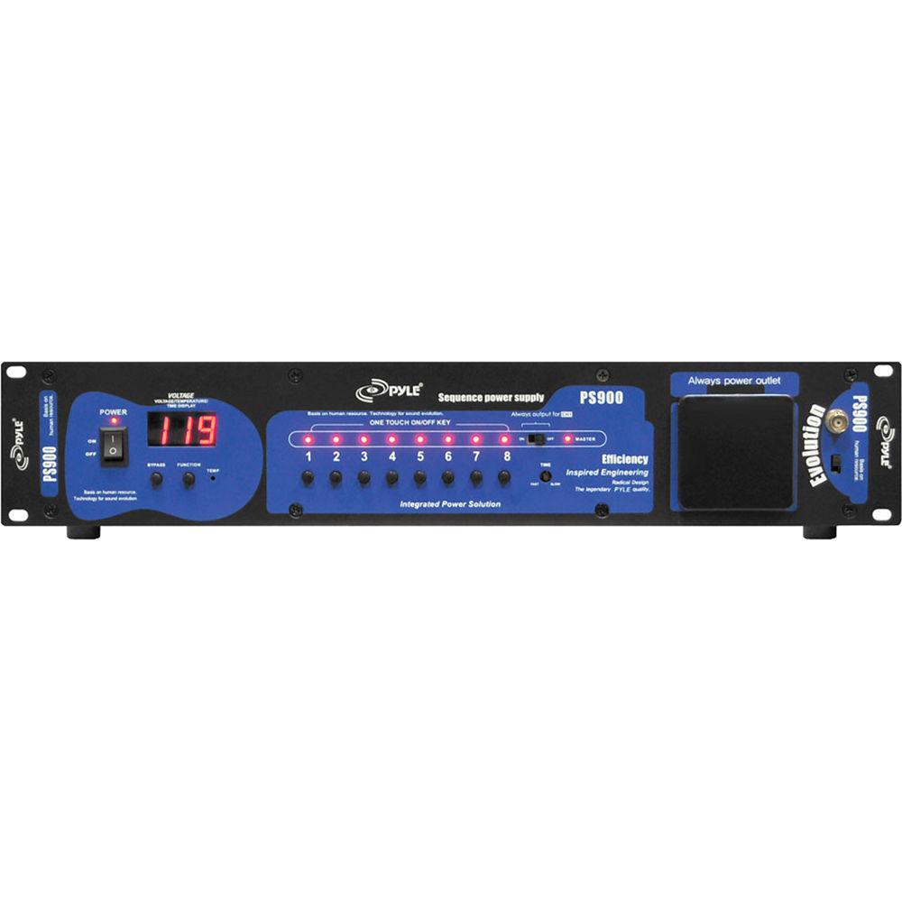 Pyle Pro PS900 Audio Processor Power Sequencer with 9 Outputs