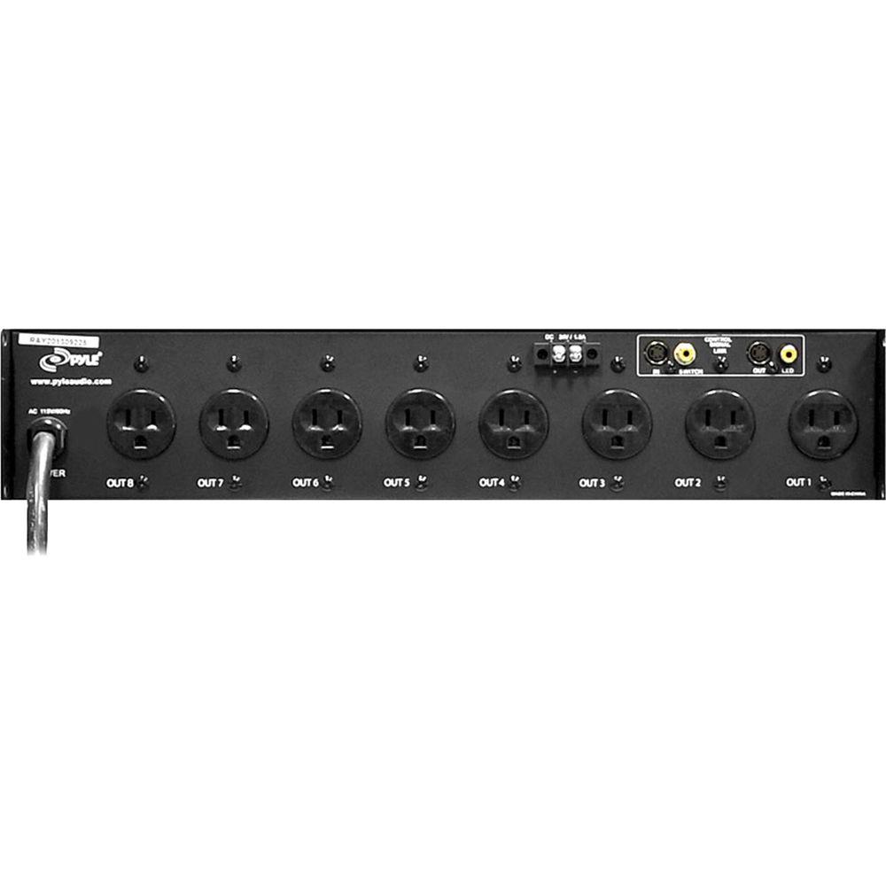 Pyle Pro PS900 Audio Processor Power Sequencer with 9 Outputs