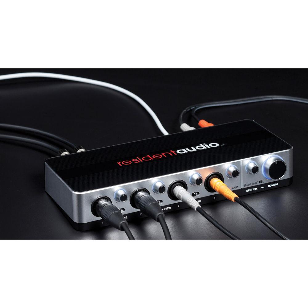 Resident Audio T4 - Thunderbolt Audio Interface, Resident, Audio, T4, Thunderbolt, Audio, Interface