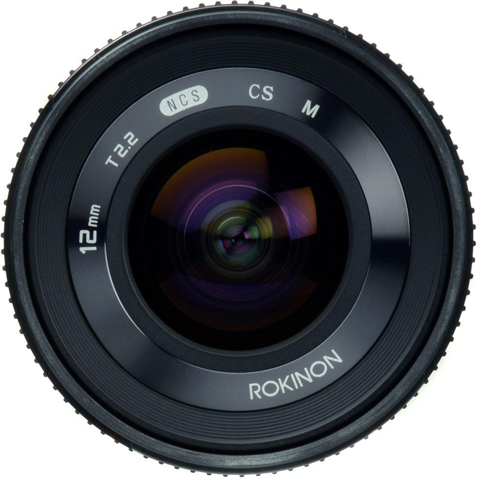 Rokinon 12mm T2.2 Cine Lens for Micro Four Thirds Mount