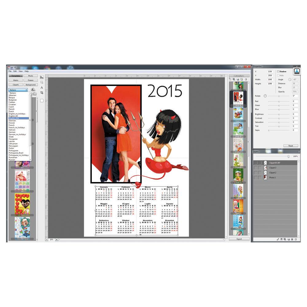 SPC Calendars Professional 2015