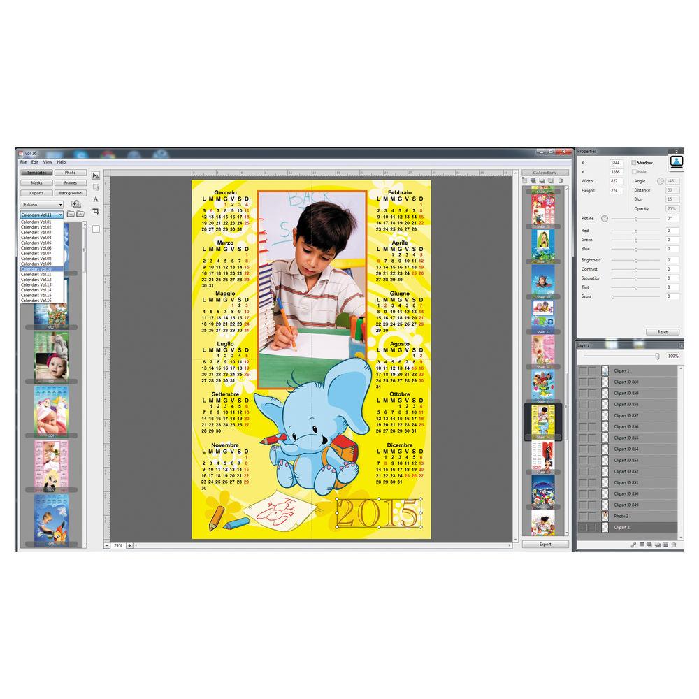 SPC Calendars Professional 2015