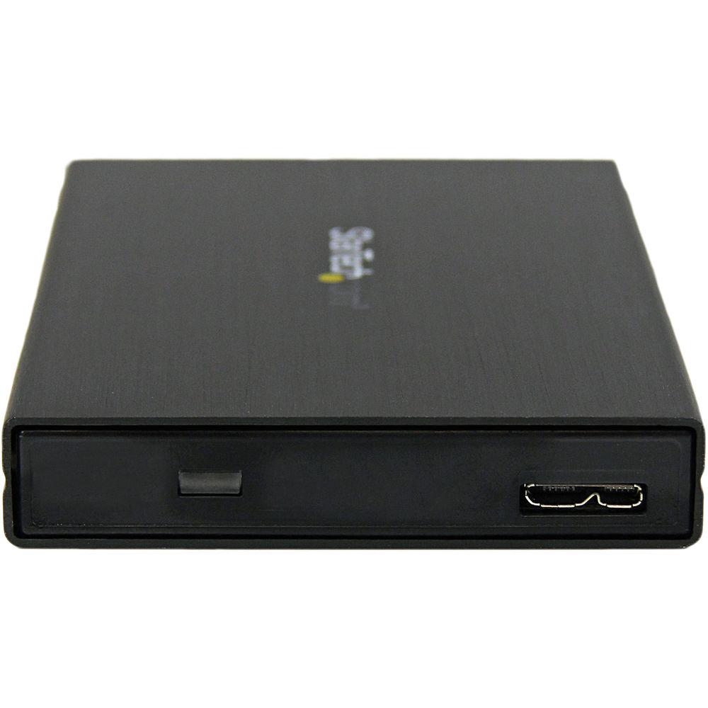 StarTech 2.5" Aluminum USB 3.0 SATA III SSD Hard Drive Enclosure