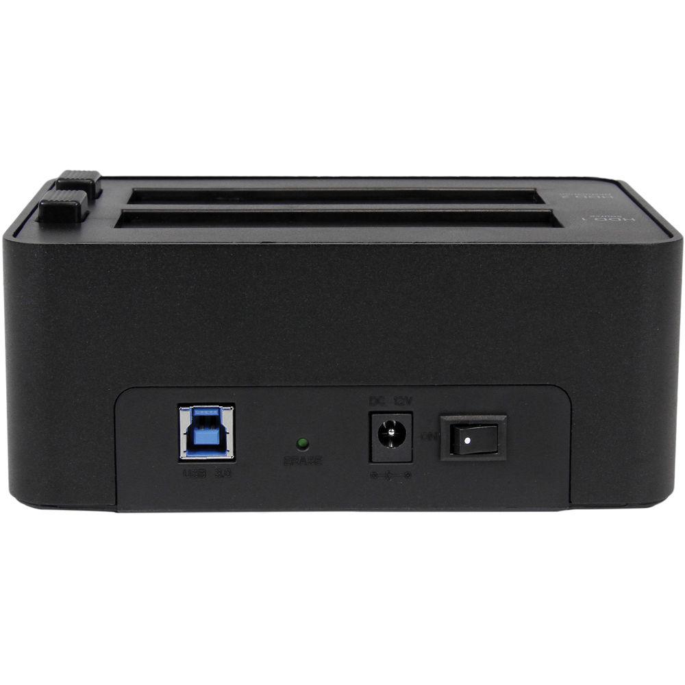 StarTech USB 3.0 SATA Hard Drive Duplicator & Eraser Dock