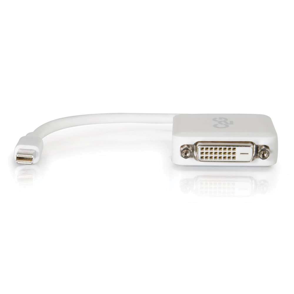 C2G Mini DisplayPort Male to Single-Link DVI-D Female Adapter Converter