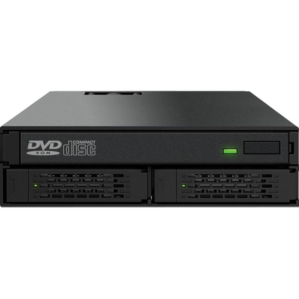 Icy Dock ToughArmor 2 x 2.5" SAS SATA HDD 1 x Slim ODD Rack