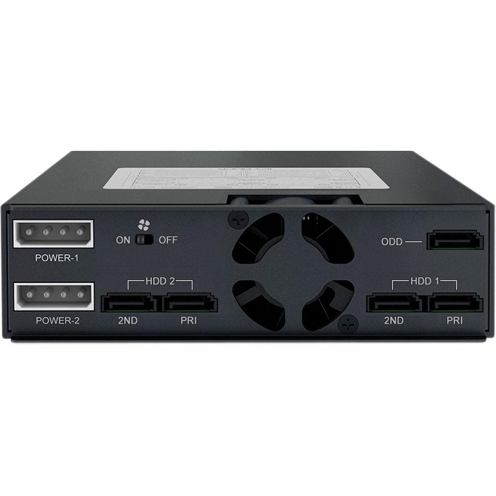 Icy Dock ToughArmor 2 x 2.5" SAS SATA HDD 1 x Slim ODD Rack