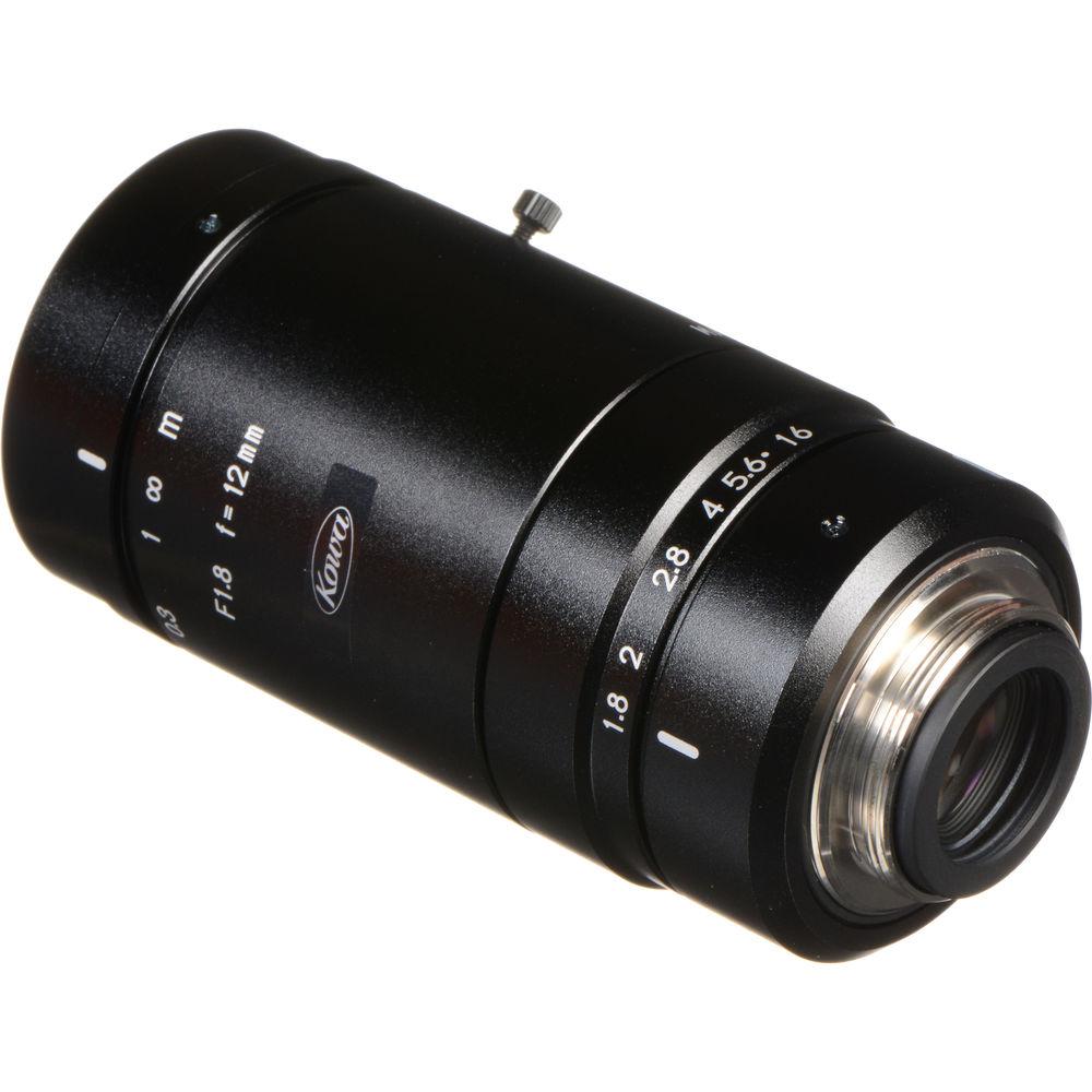 Kowa LM12SC C-Mount 12mm Fixed Focus Lens