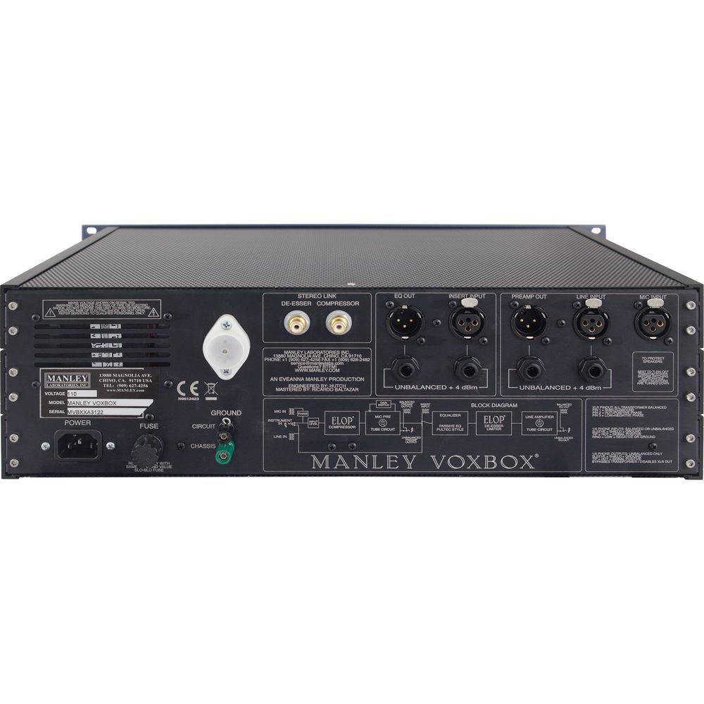 Manley Labs VOXBOX Combo Tube Channel Strip