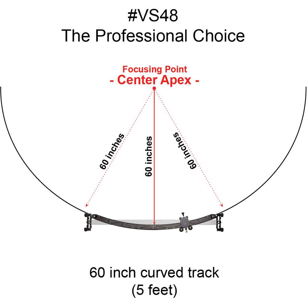 ProMediaGear PMG-DUO 48" Video Slider with Carrying Case