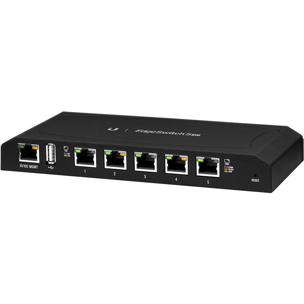 Ubiquiti Networks ES-5XP EdgeSwitch XP 5-Port Advanced Gigabit PoE Managed Switch