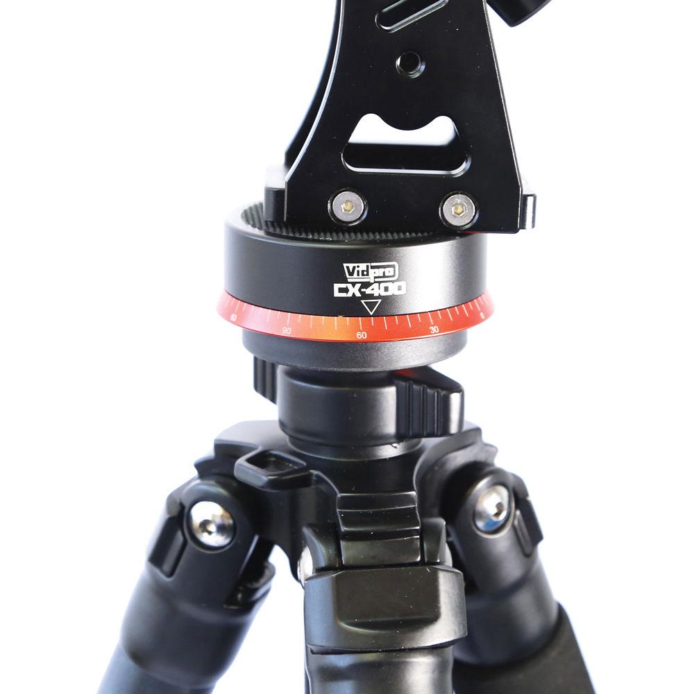 Vidpro CX-400 Travel Jib with Locking Pan Module & Tripod Legs