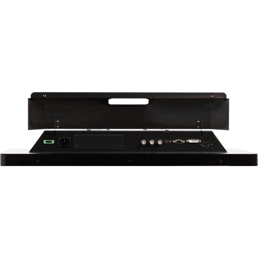 ViewZ VZ-PVM-Z2B3 23" Full HD Widescreen LED Backlit Monitor with Built-In 1.3MP Camera