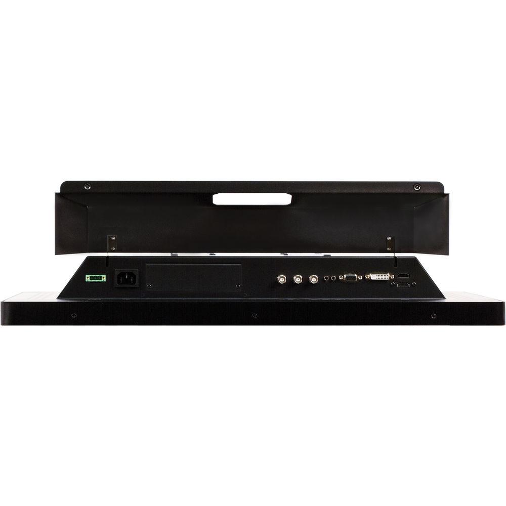 ViewZ VZ-PVM-Z3B3 27" Full HD Widescreen LED Backlit Monitor with Built-In 1.3MP Camera