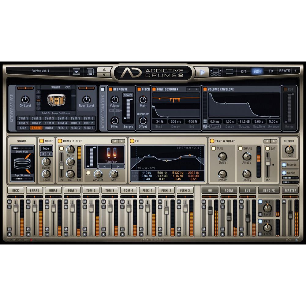 XLN Audio Metal AD2 ADPAK - Virtual Drum Kit