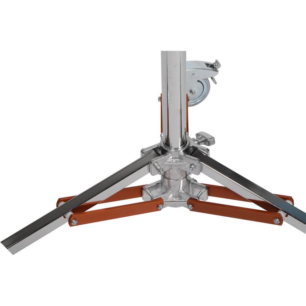 Matthews Low Boy Junior Double Riser Rolling Steel Stand - 6