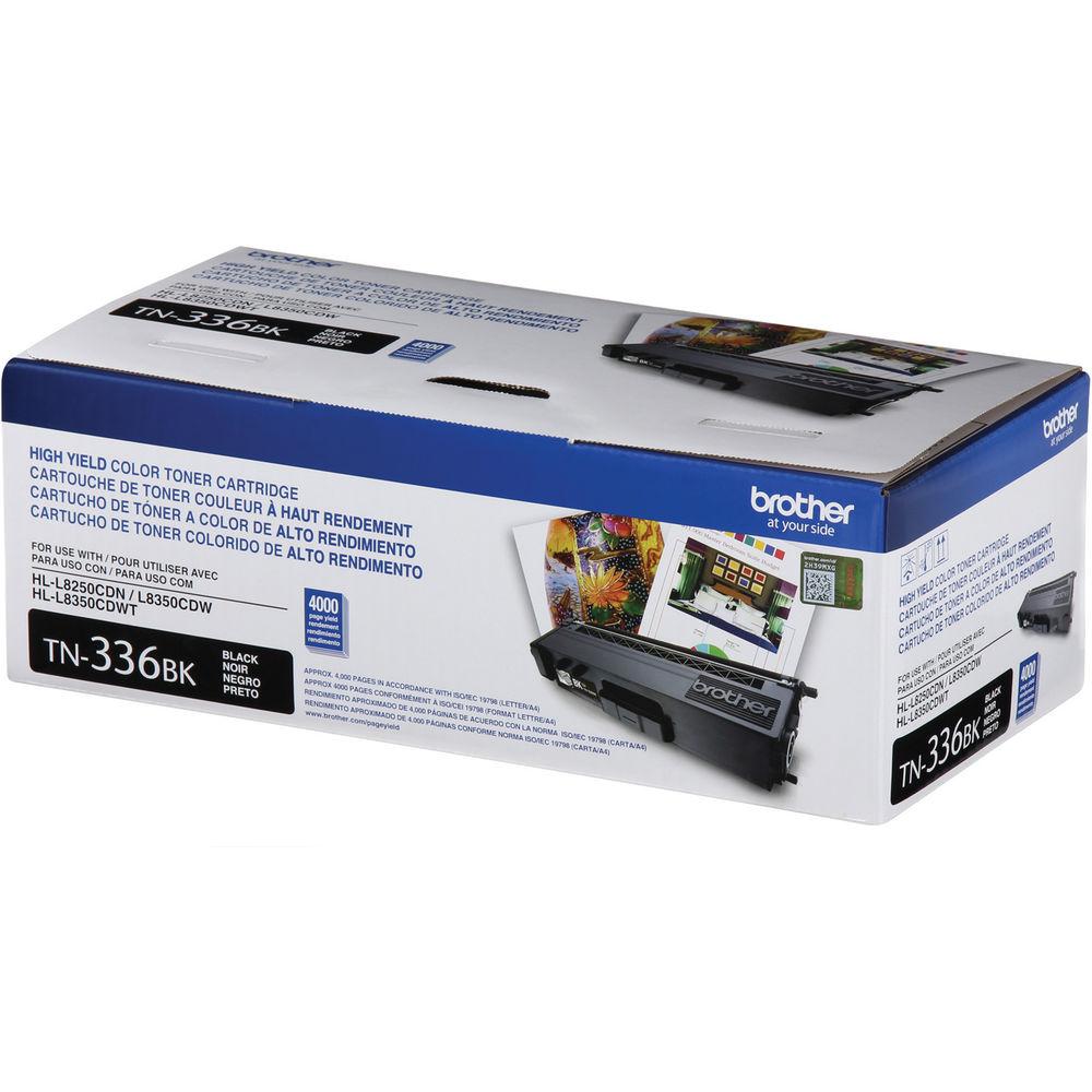 Brother TN336BK High Yield Black Toner Cartridge