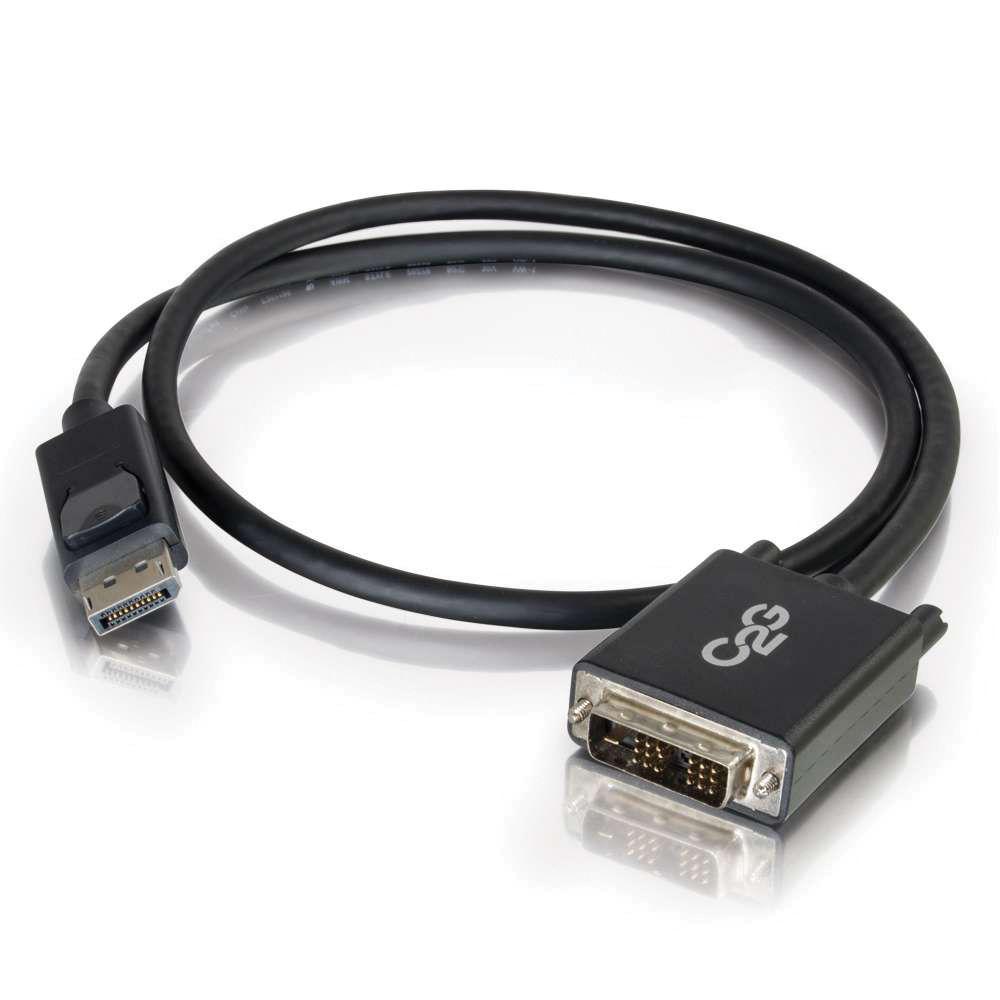 C2G DisplayPort Male to Single Link DVI-D Male Adapter Cable