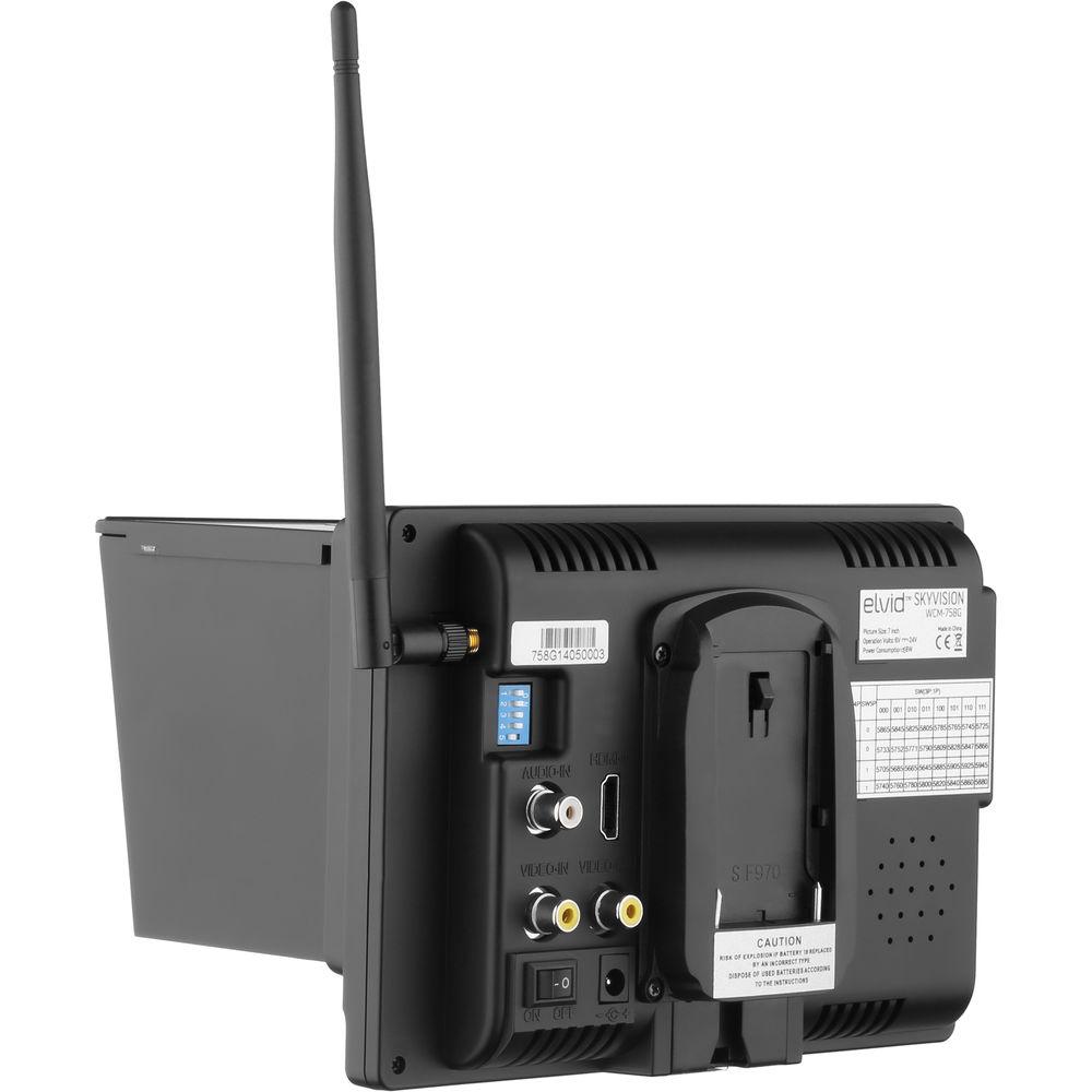 Elvid SkyVision WCM-758G 7" Wireless LCD Monitor