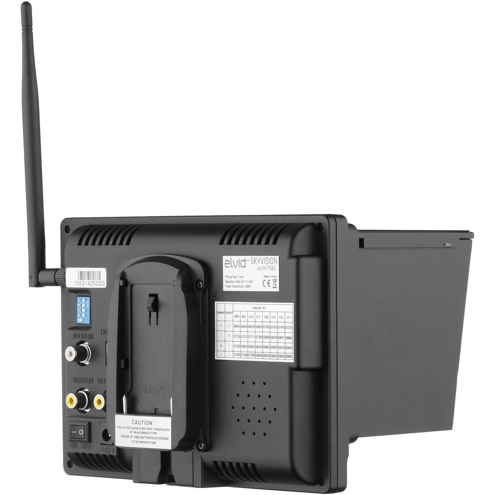 Elvid SkyVision WCM-758G 7" Wireless LCD Monitor