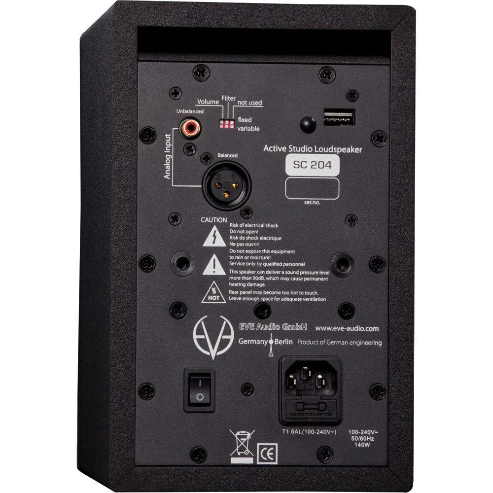 Eve Audio SC204 - 4" Two-Way Active Studio Monitor