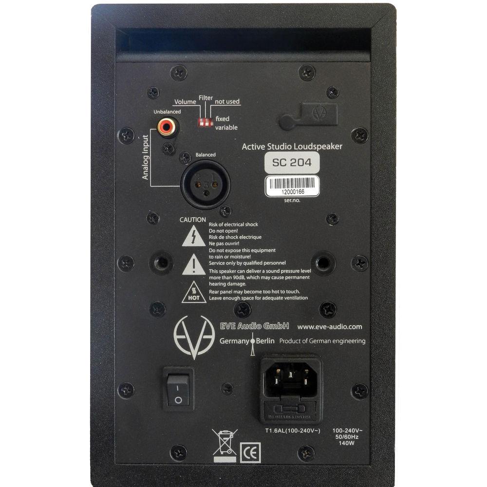 Eve Audio SC204 - 4" Two-Way Active Studio Monitor