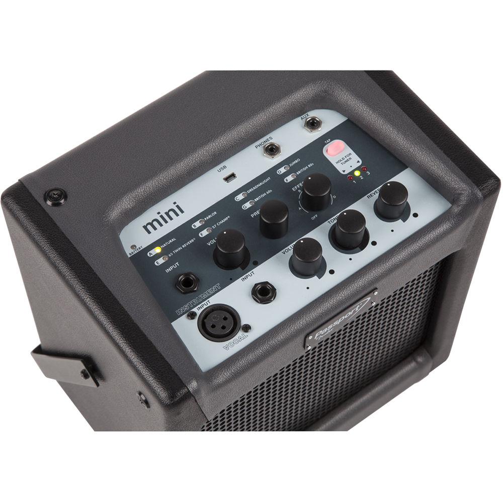 Fender Passport mini - Portable Amplifier Speaker Combo for Instrument or Microphone