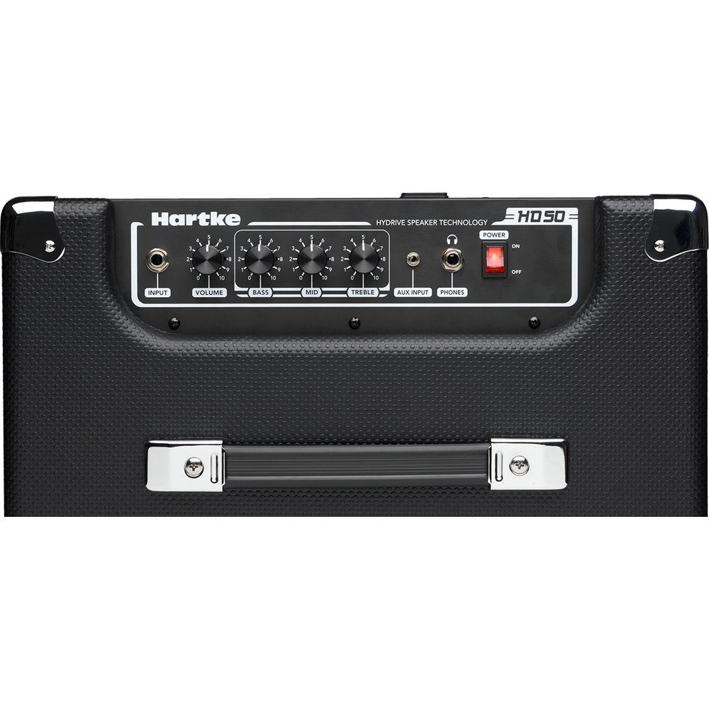 Hartke HD50 50W 1x10" Combo Amplifier for Electric Bass