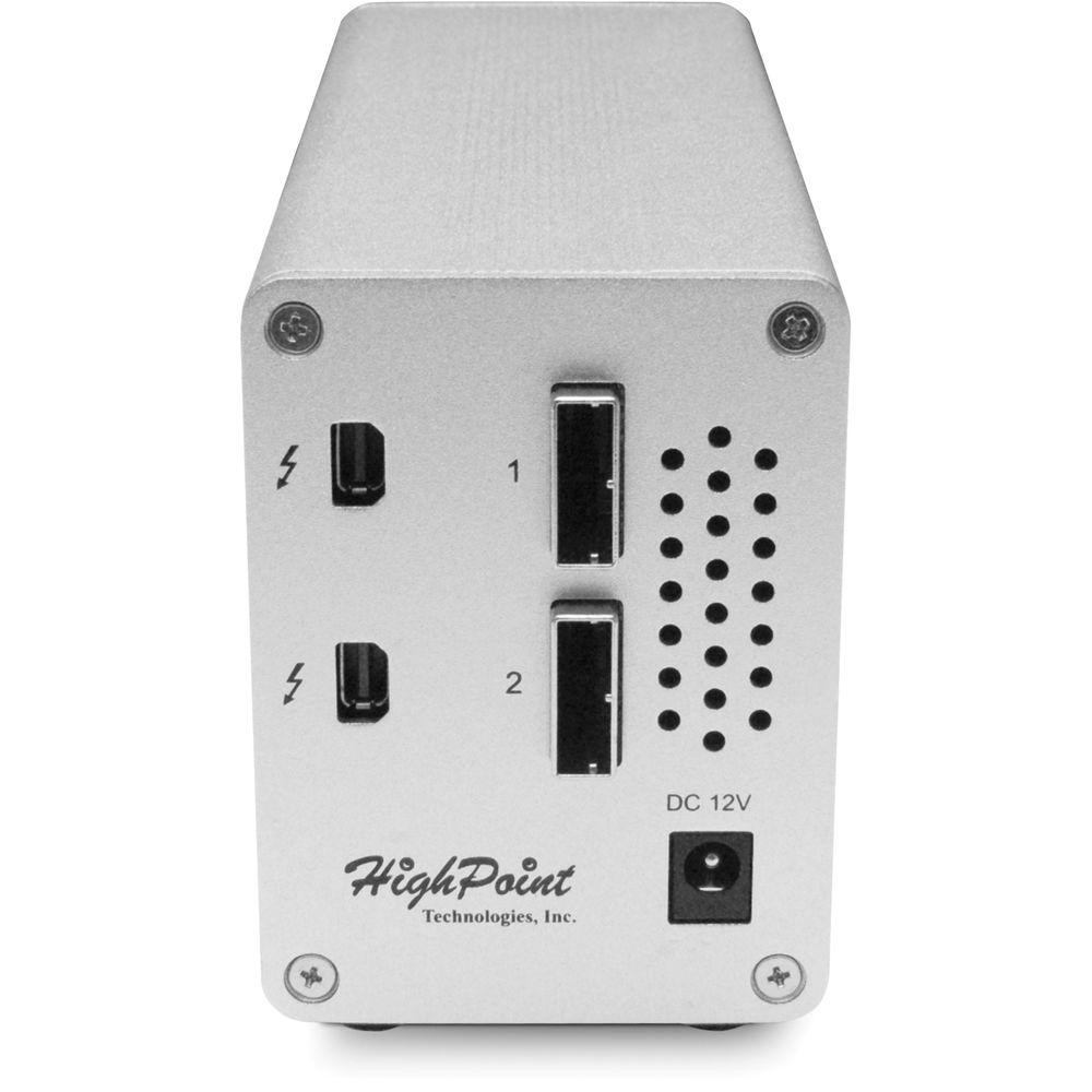 HighPoint RocketStor 6328L Dual Mini-SAS to Thunderbolt 2 Adapter