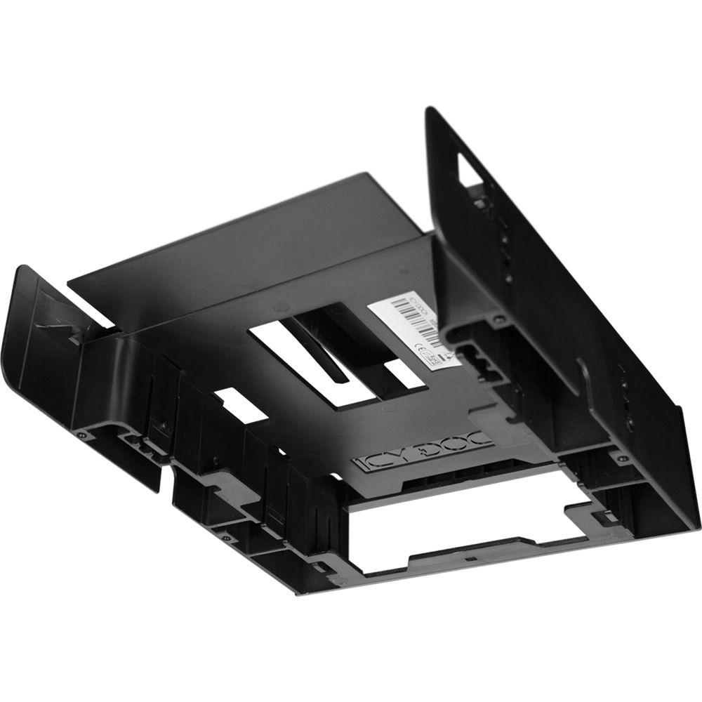 Icy Dock FLEX-FIT Trio 2 x 2.5" HDD SSD to 5.25" Bracket 3.5" Bay